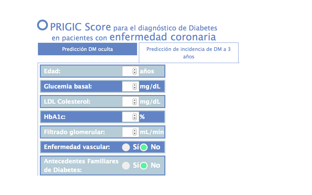 Acceso al PRIGIC Score