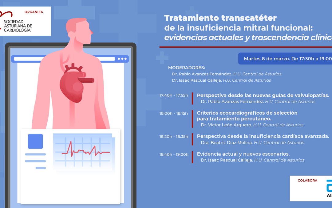 Tratamiento transcatéter de la insuficiencia mitral funcional: evidencias actuales y trascendencia clínica